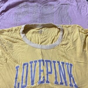 PINK Victoria's Secret  Tee - Lavender and Lemon